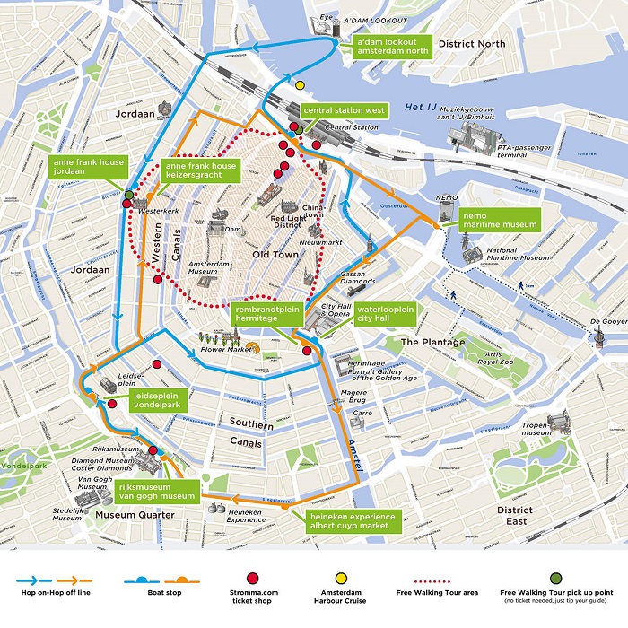 walking tour map of amsterdam        <h3 class=
