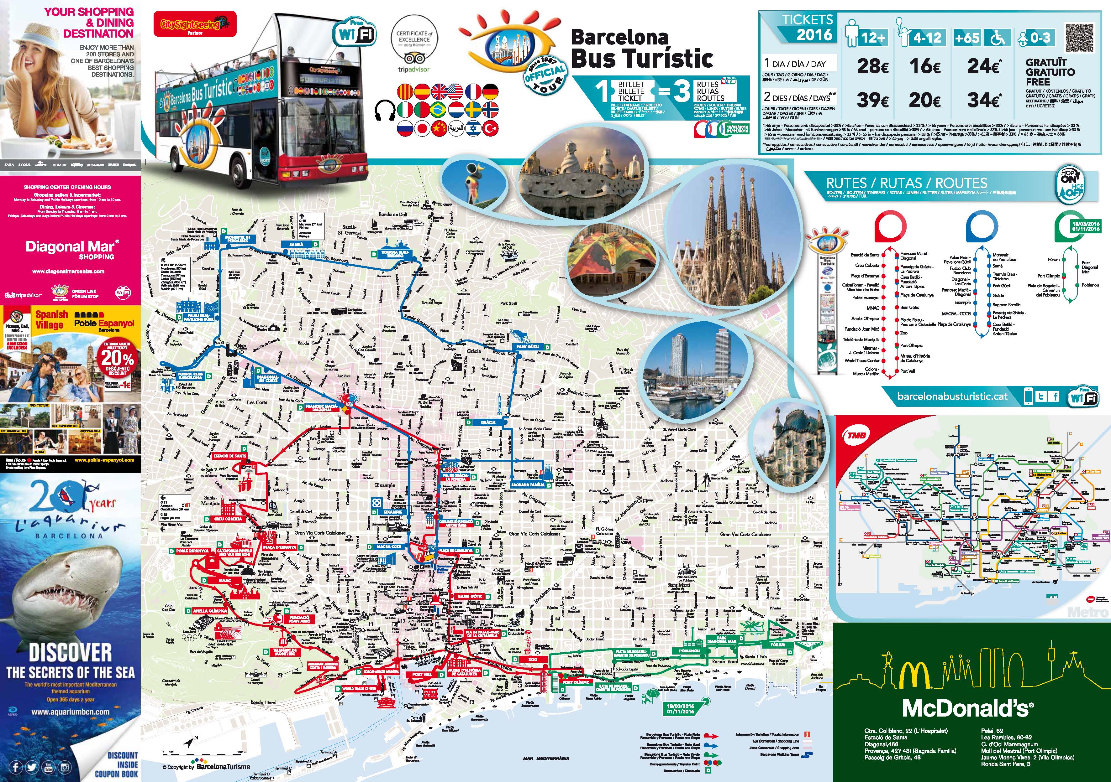 10 Best Barcelona Hop On Hop Off Tours | Compare Bus Tours | Maps Pdf | Reviews 2021
