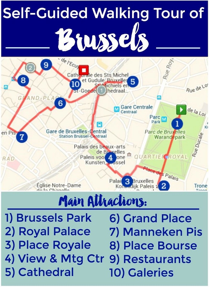 TOP Brussels Walking Tours & Maps 2024 Tripindicator