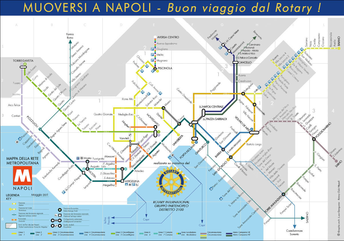 Naples Metro Map 