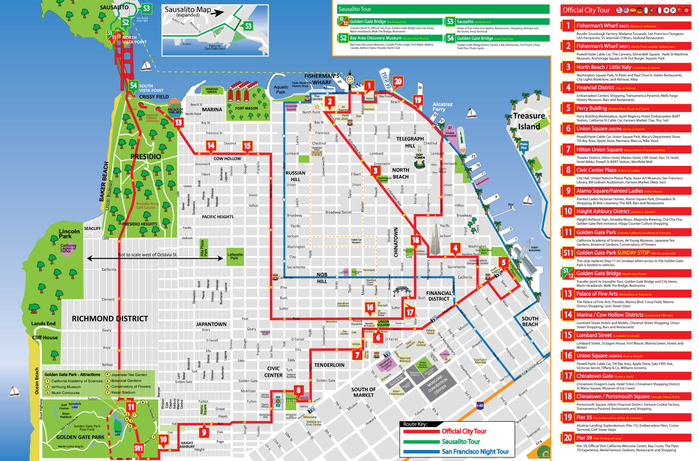 Big Bus San Francisco Map Pdf - Gretal Gilbertine