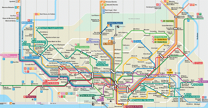 Barcelona Hop On Hop Off Bus Tour Route Map PDF, Combo Deals | Bus Tour