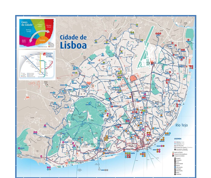 lisbon bus tour route