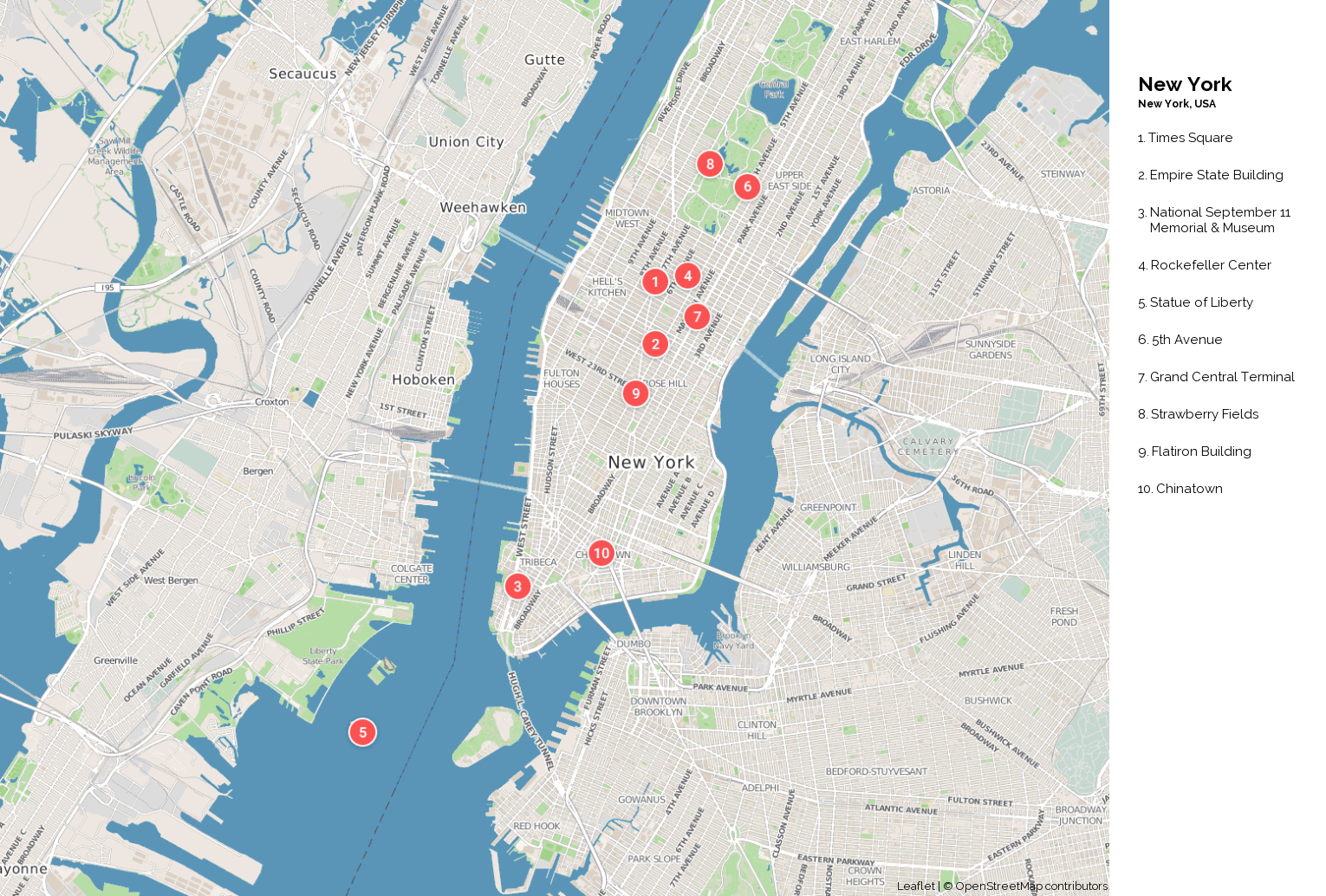 New york Attractions Map PDF - FREE Printable Tourist Map ...
