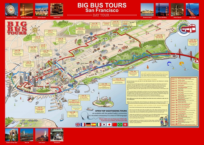 San Francisco Attractions Map Pdf Free Printable Tourist Map San Francisco Waking Tours Maps 2020 4880