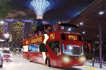 Singapore Big Bus Hop-on Hop-off Tour